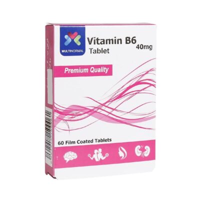 قرص ویتامین ب6 مولتی نرمال 40 میلی گرم