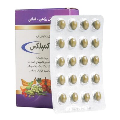 کپسول نرم ژلاتینی ب کمپلکس دانا 60 عدد