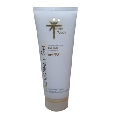 ژل ضد آفتاب فرست تاچ کد 01 spf40 سایز 70 میل