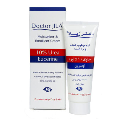 کرم نرم کننده 10 درصد اوره دکتر ژیلا مناسب پوست خیلی خشک ۷۵ گرم
