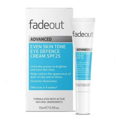 کرم ضد چروک و روشن کننده دور چشم فید اوت SPF25 پانزده میلی لیتری