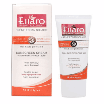 کرم ضد آفتاب الارو SPF 50 برای همه پوستها 50 میلی لیتر