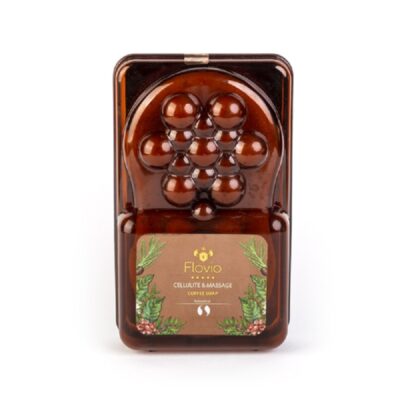 صابون سلولیت و ماساژ قهوه فلوویو 120 گرمی