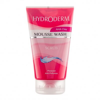 موس واش رسی اسکراب و ساینده پوست صورت هیدرودرم 150 میل