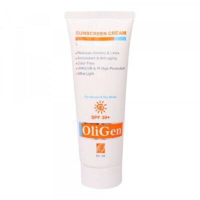 کرم ضد آفتاب و ضد چروک پوست نرمال و خشک +SPF30 الی ژن 50 میل