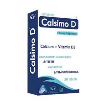 قرص کلسیم و ویتامین د سیمرغ دارو عطار 60 عددی
