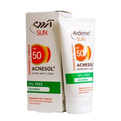 کرم ضد آفتاب آکنه سل آردن SPF50 مناسب پوست های چرب ۵۰ گرم